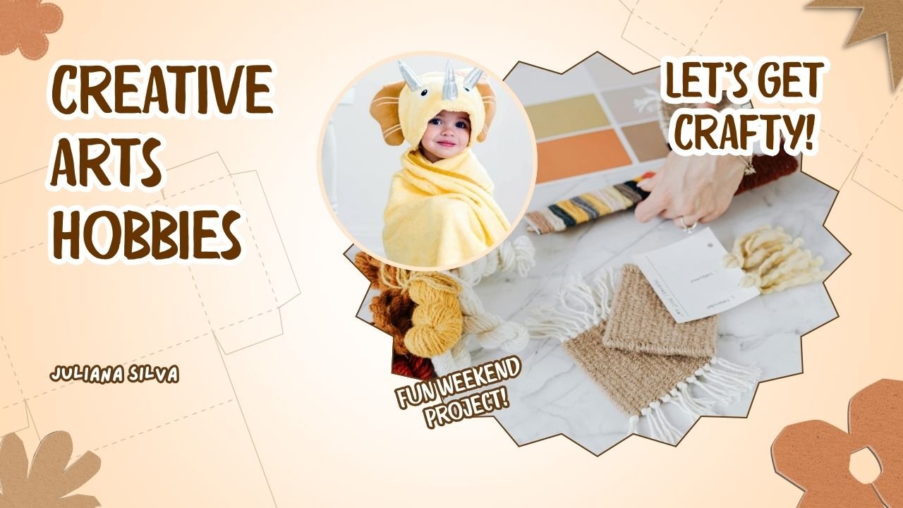 Brown & Cream Minimalist Making Aesthetic Crafts at Home Youtube Thumbnail