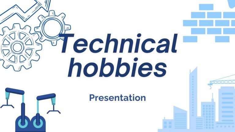 White Blue Illustrative Engineering Group Project Presentation