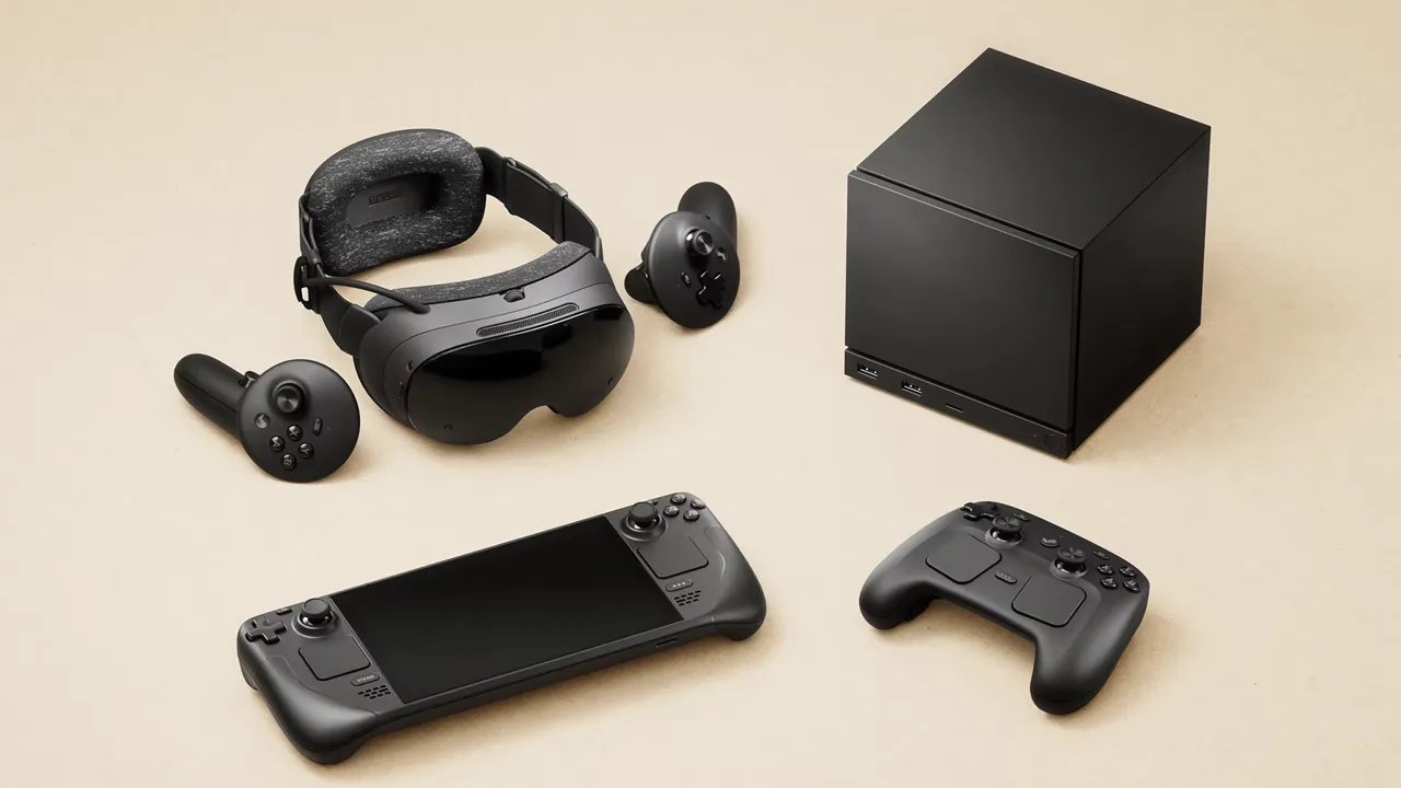 Valve goes all-in on hardware with Steam Machine, Controller, and new VR device